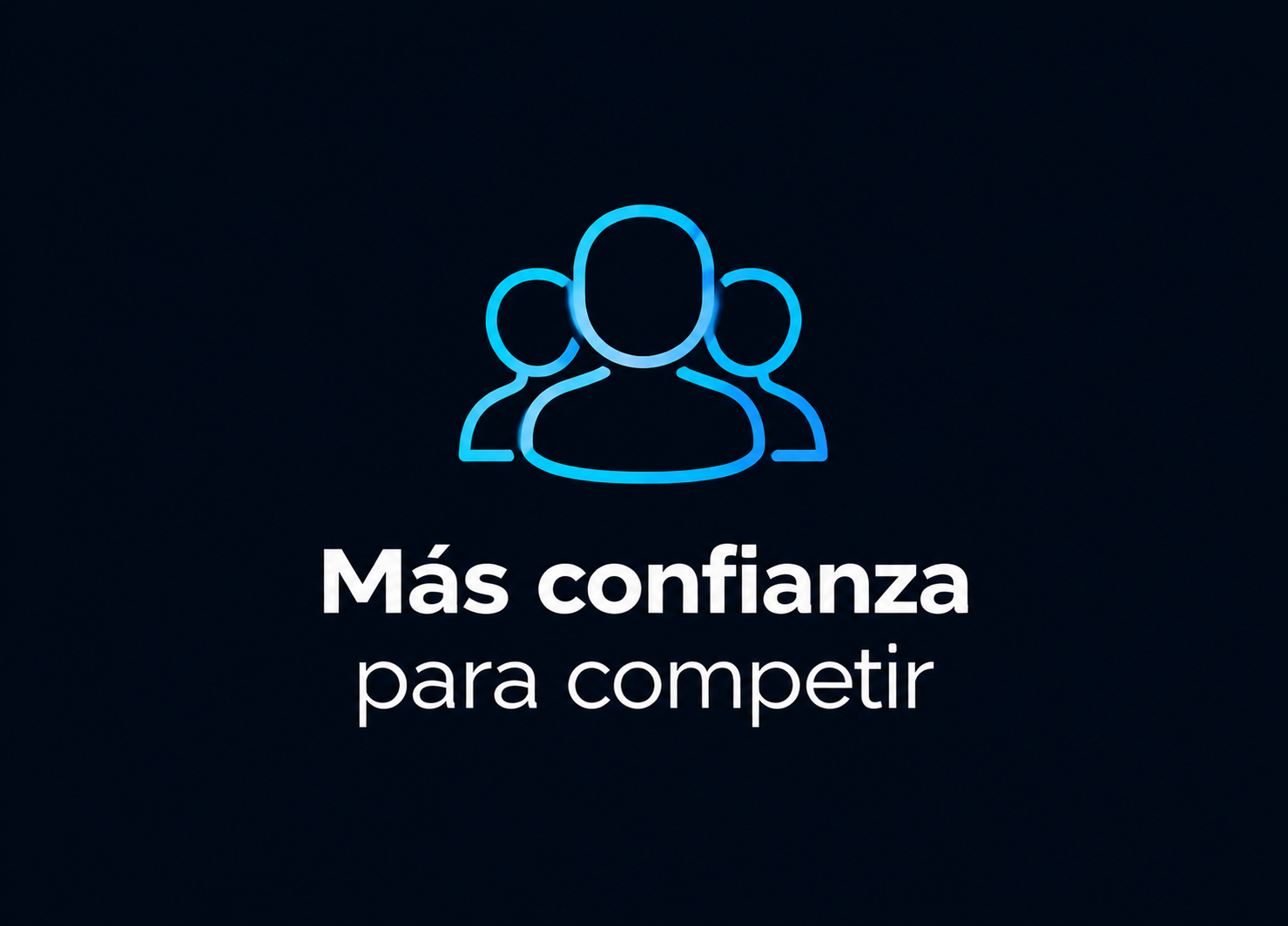 Más confianza para competir